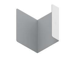 ETB Playmat Cleric White // Fighter Grey ETB Playmat Cleric White // Fighter Grey